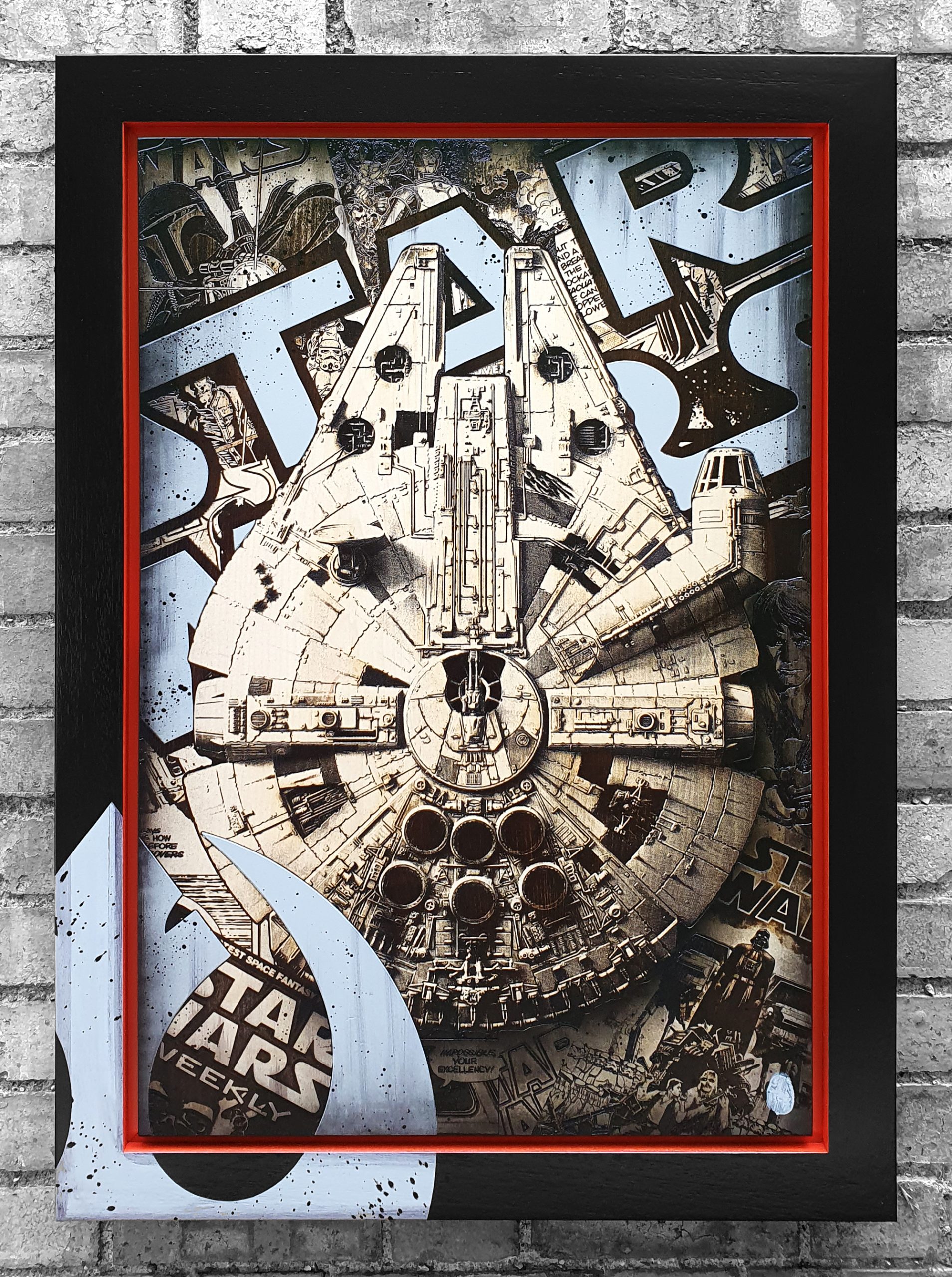 Millennium Falcon by Rob Bishop M P Gallery Free UK Delivery