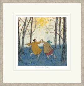Barefoot in the Bluebells by Sam Toft